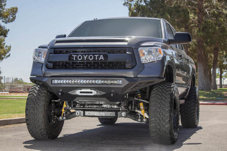 2014-2021 Tundra Stealth Fighter Front Bumper w/ Winch Mount Sensors | Dirty Garage