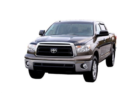 2007-2018 Tundra Crewmax Ventvisor Outside Mount Window Deflectors Smoke 4-Piece - View 6 | Dirty Garage
