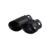 2008-2024 Superduty 6.4L 4" Inlet5" Tip Cover Set 6.75" 9.75" Black - View 2 | Dirty Garage