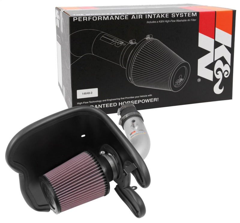 2017-2018 Cruze 1.4L Turbo Silver Typhoon Short Ram Intake - View 10 | Dirty Garage