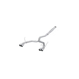 2022-2026 WRX 3" Cat-Back Dual Split Rear Quad Tips Race Profile Exhaust | Dirty Garage