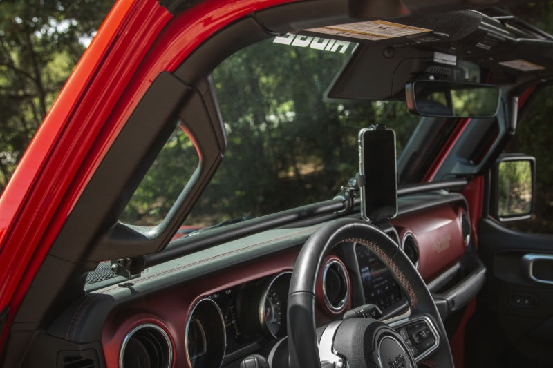 Rugged Ridge 18-21 Jeep Wrangler/Gladiator (JL/JT) Dash Bar - Black | Dirty Garage