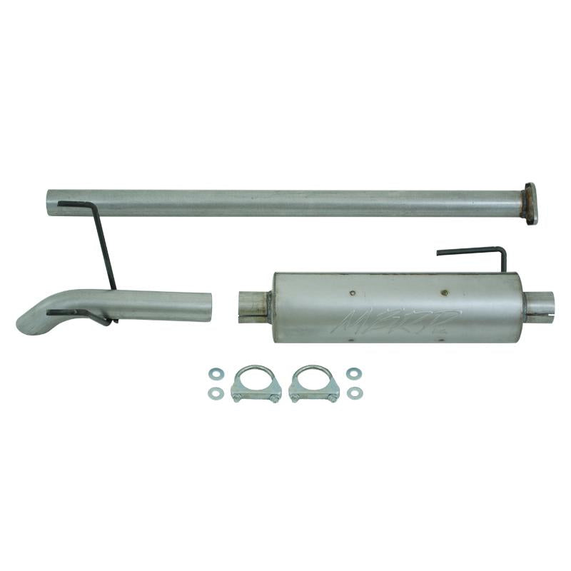 2005-2011 Tacoma 4.0L EC CC-SB Cat Back Turn Down Single Side Alum Exhaust - View 5 | Dirty Garage