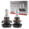 Universal H13 4000 Lumen 6000K LED Headlight Bulbs Pair | Dirty Garage