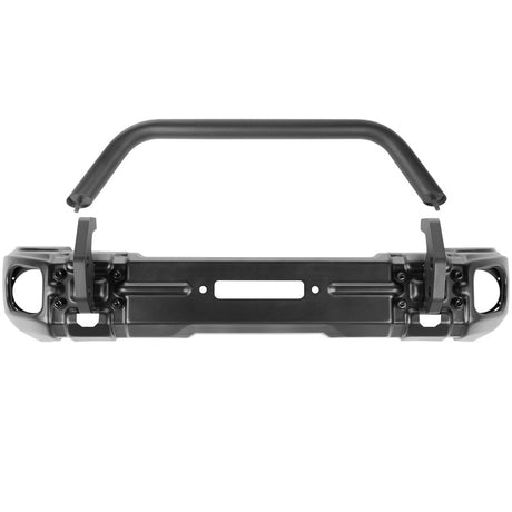Rugged Ridge Arcus Front Bumper Set W/ Overrider 2018 Jeep Wrangler JK - View 2 | Dirty Garage