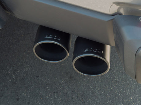 Borla 2020 Jeep Gladiator JT 3.6L V6 AT/MT AWD 2.75-2in ATAK Catback Ceramic Blk Tailpipe & Tips - View 2 | Dirty Garage