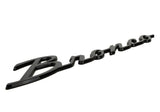 2021-2024 Bronco Classic Script Fender Badge Kit - Gloss Black - View 14 | Dirty Garage
