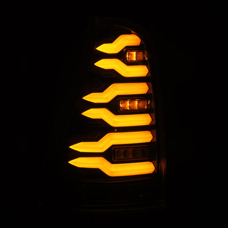 2003-2009 4Runner Luxx-Series LED Tail Lights Alpha Black - View 8 | Dirty Garage