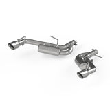 2016-2019 Camaro 2.5" T304 Non NPP Axle Back Exhaust System 4" Dual Wall Tips - View 4 | Dirty Garage