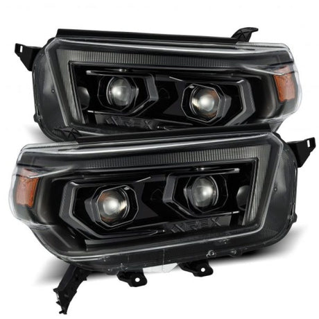 2010-2013 4Runner Luxx-Series LED Projector Alpha Black Headlights Sequential Signal DRL - View 5 | Dirty Garage