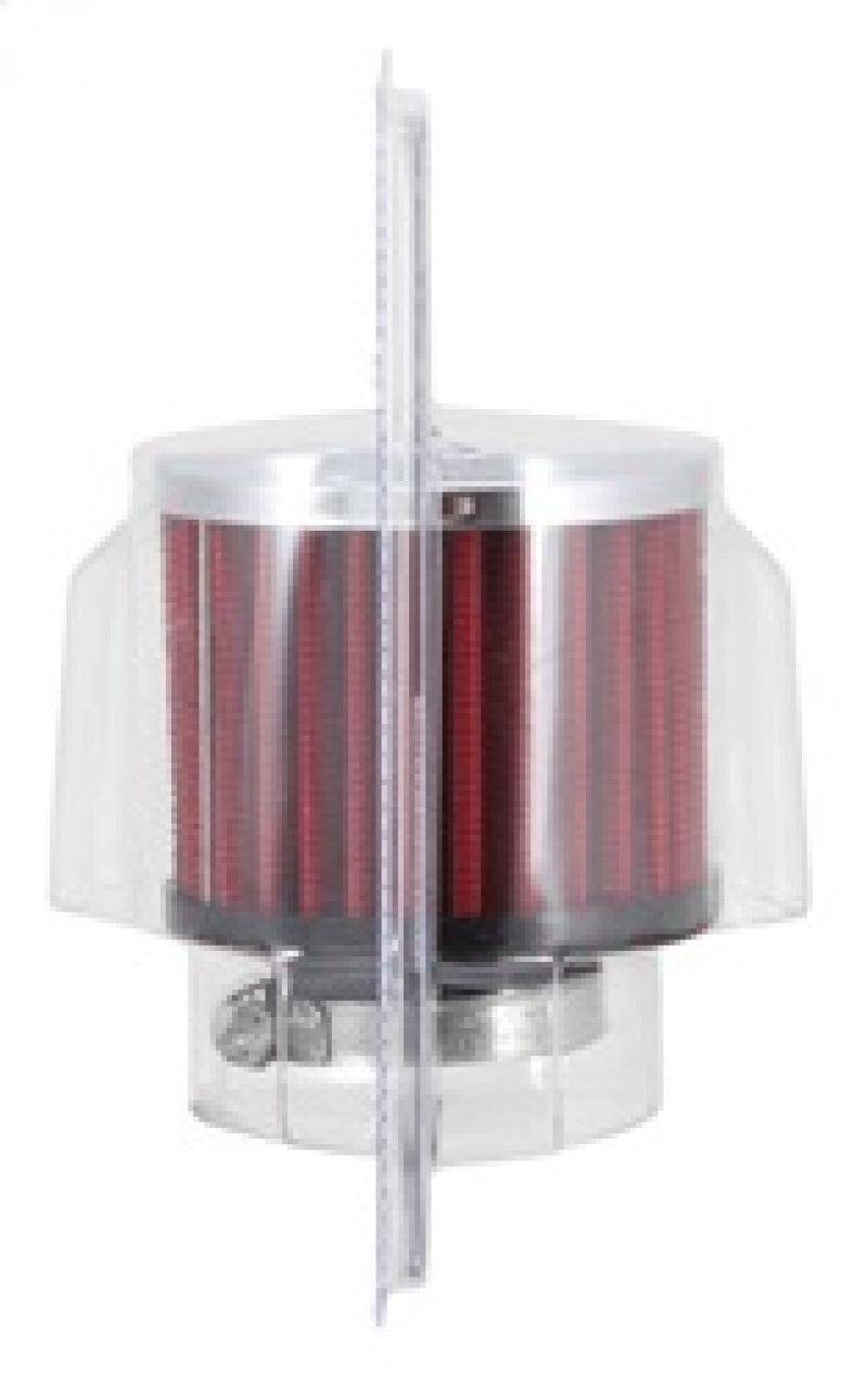 Universal 1.375 inch ID 3 inch OD 2.5 inch H Clamp On Crankcase Vent Filter - View 15 | Dirty Garage