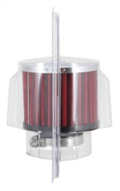 Universal 1.375 inch ID 3 inch OD 2.5 inch H Clamp On Crankcase Vent Filter - View 15 | Dirty Garage