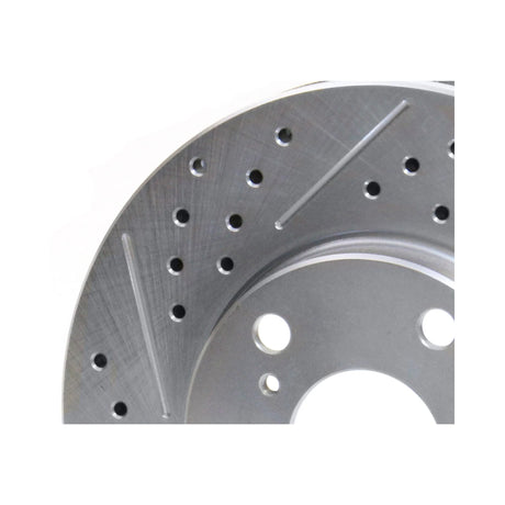 2005-2007 Armada Front Slotted Brake Rotor - View 3 | Dirty Garage