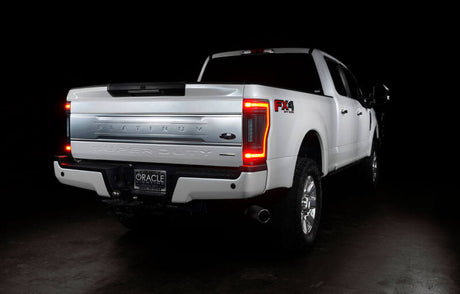 Oracle Lighting 17-22 Ford F-250/350 (Black Series) Flush Mount LED Tail Lights - View 14 | Dirty Garage