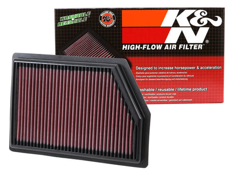 K&N Replacement Panel Air Filter for 2014 Cherokee 2.4L/3.2L - View 15 | Dirty Garage