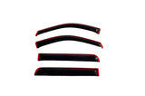 2006-2008 Lincoln Mark LT Front and Rear Window Deflectors Smoke - View 2 | Dirty Garage