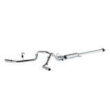2015 F-150 2.5" Cat Back Dual Side Split Aluminum Exhaust System - View 5 | Dirty Garage
