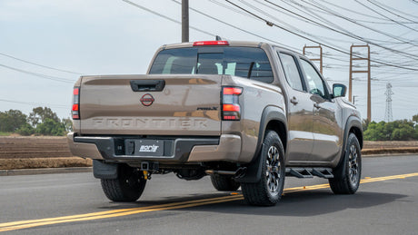 Borla 22-24 Nissan Frontier S-Type Cat Back System - Black Chrome - View 2 | Dirty Garage