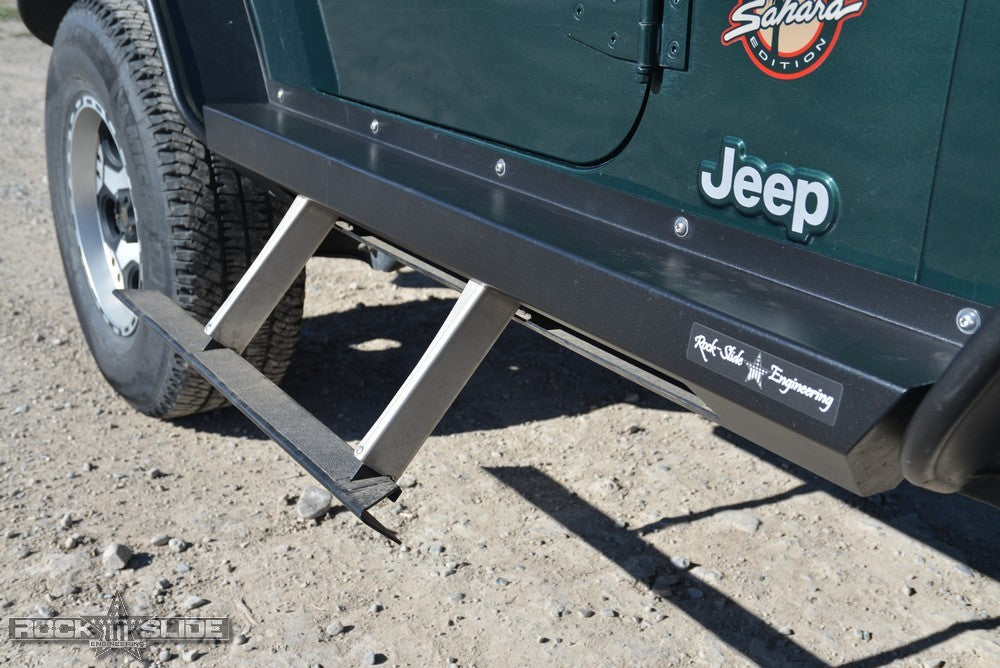 1997-2006 Wrangler TJ Step Sliders (BD-SS-100-TJ) - View 4