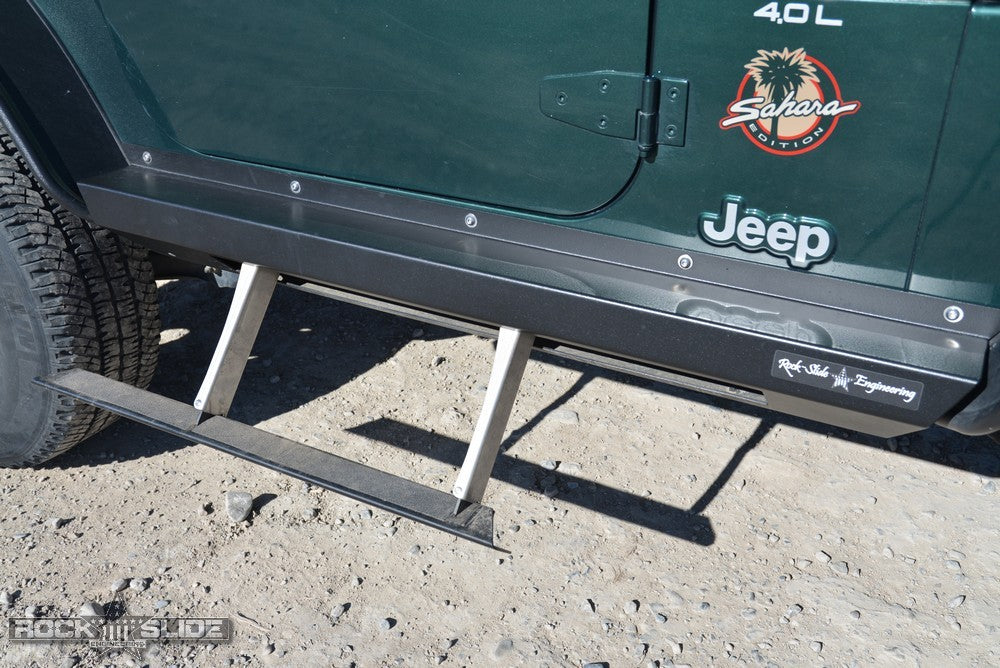 1997-2006 Wrangler TJ Step Sliders (BD-SS-100-TJ) - View 8