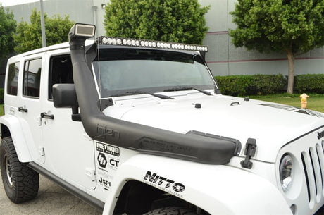 2007-2018 Wrangler 3.6L Deep Water Crossing Snorkel Evolution Intake - View 8 | Dirty Garage