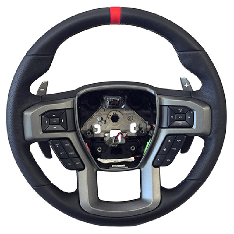 2015-2018 F-150 Raptor Performance Steering Wheel Kit - Red Sightline - View 12 | Dirty Garage
