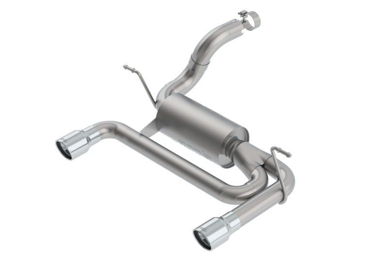 Borla 2018 Jeep Wrangler JL/JLU 3.6L 2DR/4DR ATAK SS Axle Back Exhaust w/3.5in Tips - View 2 | Dirty Garage
