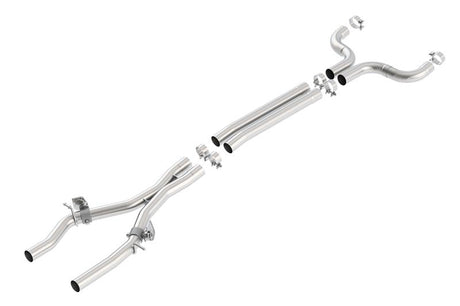 Borla 2016 Camaro SS 6.2L V8 X-Pipe w/ Mid Pipes w/ AFM Valves - View 3 | Dirty Garage