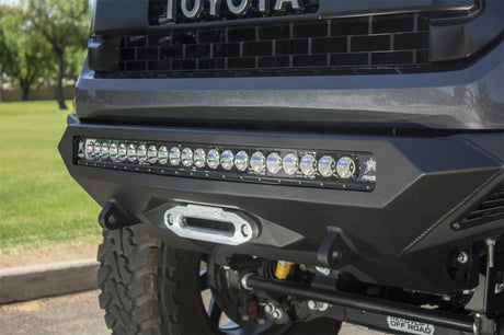 2014-2021 Tundra Stealth Fighter Front Bumper w/ Winch Mount Sensors - View 3 | Dirty Garage