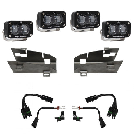 2019-2022 Ram 1500 Rebel 2021-2022 Ram 1500 TRX S2 SAE Dual Fog Pocket Light Kit Clear - View 3 | Dirty Garage