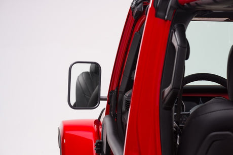 Rugged Ridge 18-20 Jeep Wrangler JL/JT Rectangular Trail Mirror - View 8 | Dirty Garage