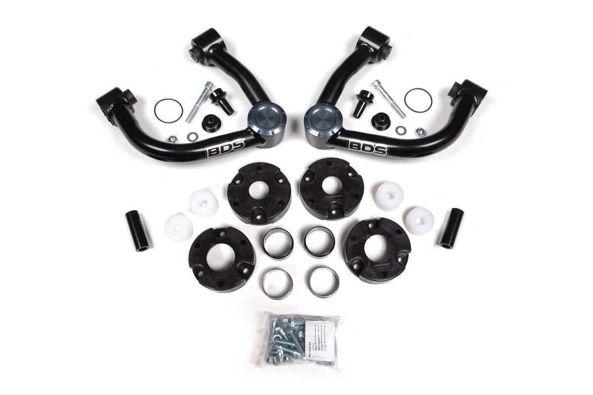 2021-2025 Bronco 2 Door 3.5" Lift with HD Upper Control Arms | Dirty Garage