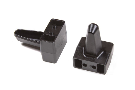 5" Rear Leaf Spring Blocks Dual Pin with Wing | Dirty Garage