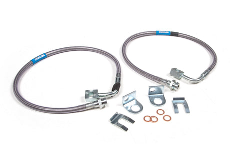 2007-2018 Jeep JK Rear Stainless Steel Brake Lines 4-6.5" Lift | Dirty Garage