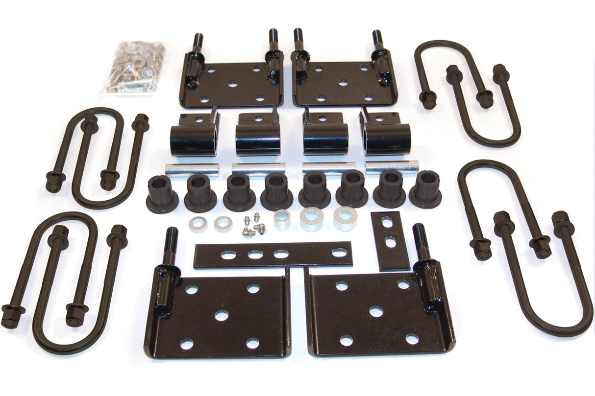 CJ/YJ Spring Conversion Kit Leaf Spring Mount Kit (BDS124021)