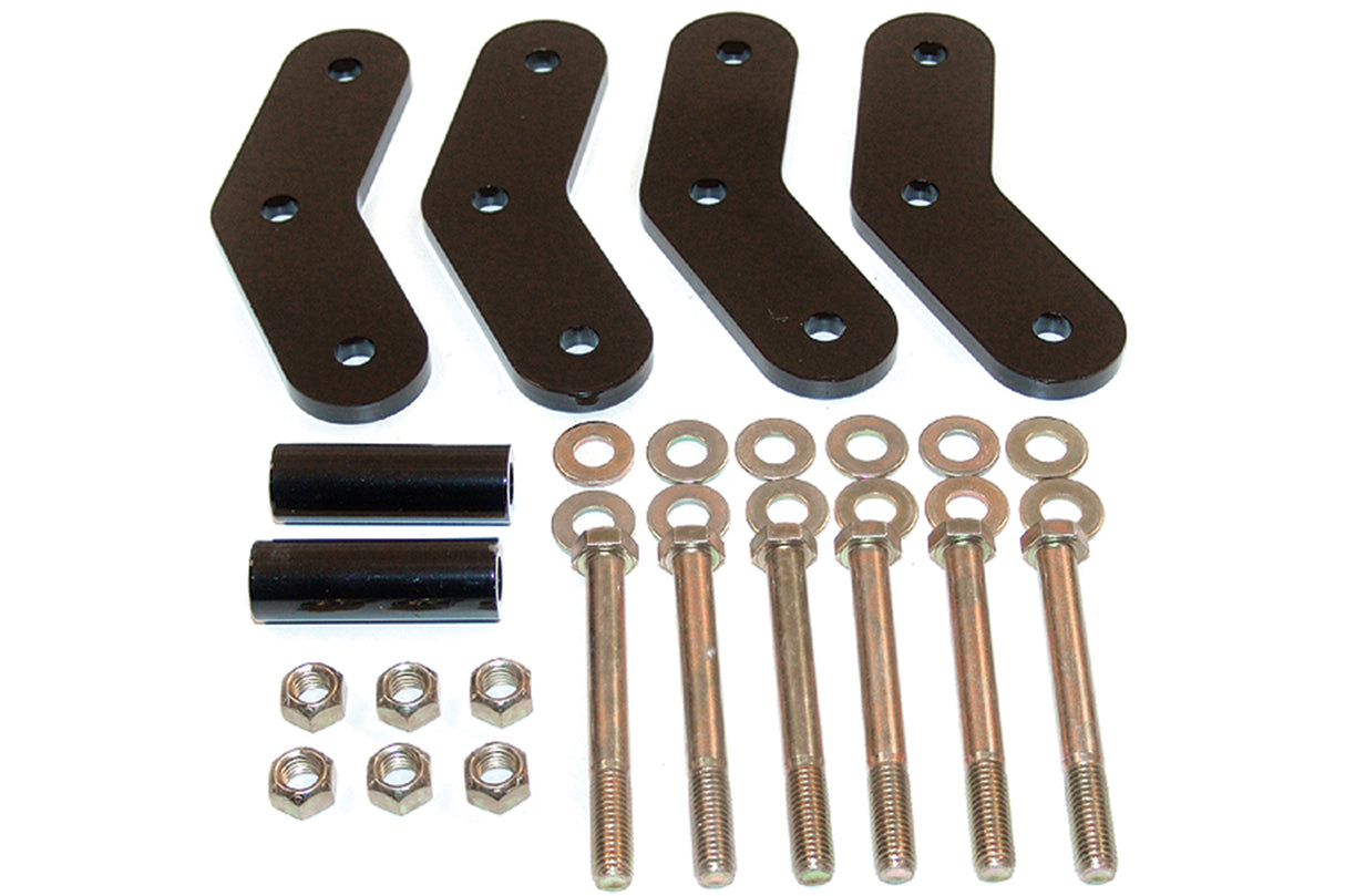 1976-1986 Jeep CJ 1-3/8” Rear Boomerang Shackle Kit (BDS124119)