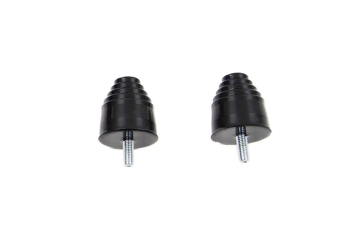 Pyramid Black Pair Bump Stops | Dirty Garage
