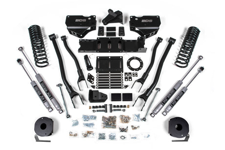 2019-2024 Ram 2500 4" Lift 4-Link Gas NX2 Shocks Rear AirRide | Dirty Garage