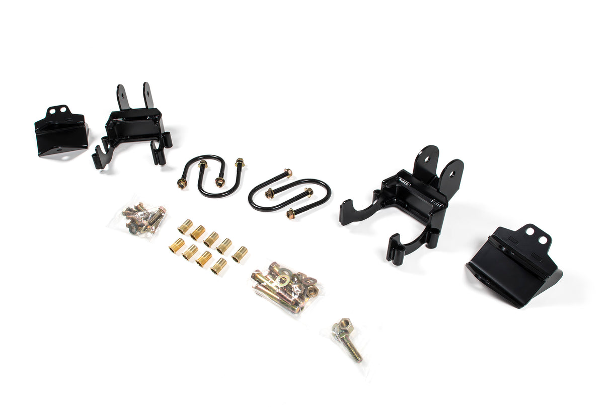 2011-2016 F-250/F-350 Long Box Recoil Traction Bar Mount Kit (BDS123418)