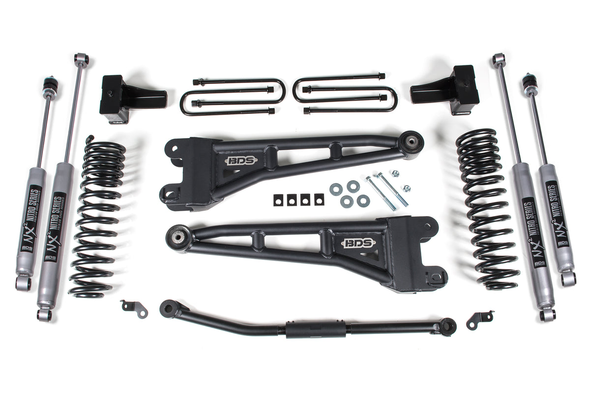 2011-2016 F-250 2.5" Radius Arm Lift System | Dirty Garage