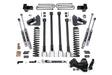 2017-2019 F-250/F-350 4" Lift 4-Link System with Rear Leaf Springs | Dirty Garage