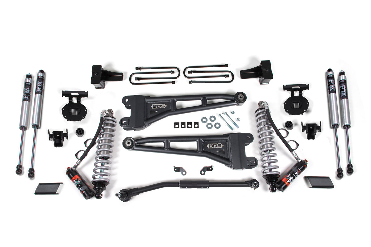 2017-2019 F-250/F-350 2.5" Radius Arm Lift Fox 2.5 PE | Dirty Garage