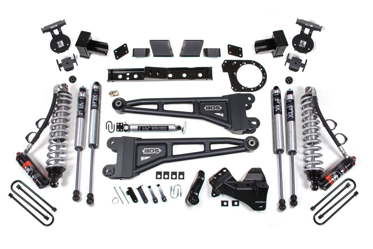 2020-2022 F-350 Dually 7" Radius Arm Lift FOX 2.5 Coil-Over | Dirty Garage