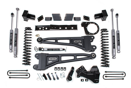 2020-2022 F-250/F-350 7" Radius Arm Suspension System Rear Block | Dirty Garage