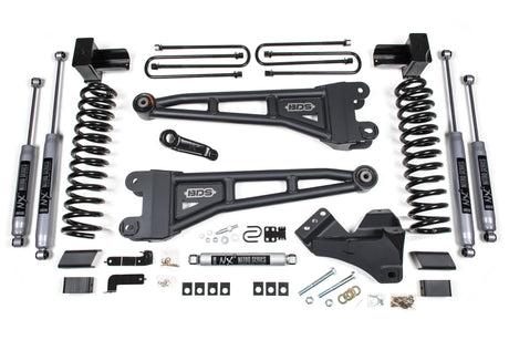 2017-2019 F-350 DRW 4" Radius Arm Lift Kit Gas | Dirty Garage