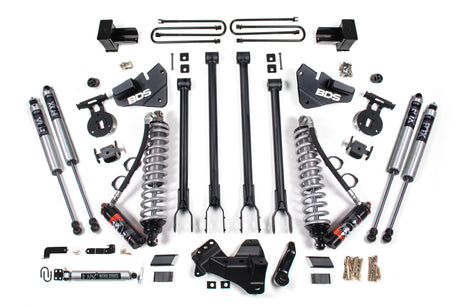 2017-2019 F-350 Dually 4" 4-Link Lift FOX 2.5 PES | Dirty Garage