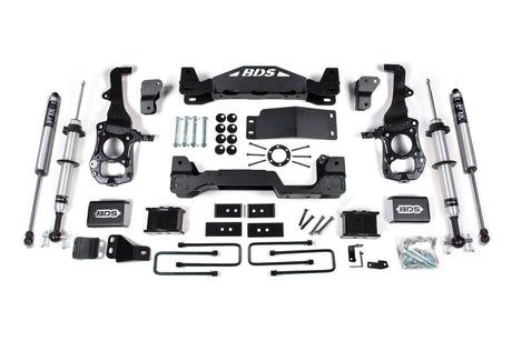 2021-2025 F-150 6" Lift Fox 2.0 IFP Struts | Dirty Garage
