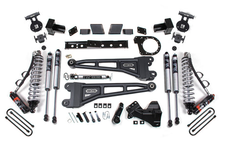 2017-2019 F-250/F-350 6" 4-Link Radius Arm Lift with FOX 2.5 Coil-Over | Dirty Garage