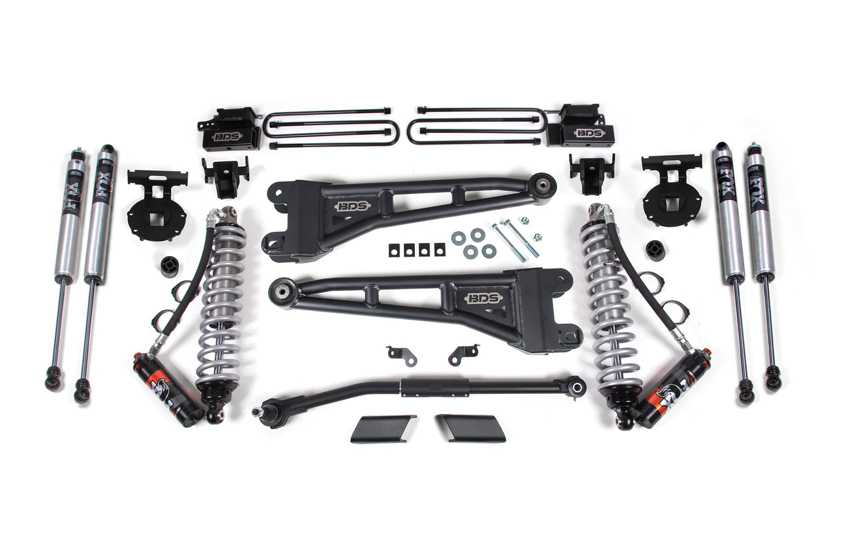 2020-2022 F-450 3" Radius Arm Lift FOX 2.5 Performance Elite | Dirty Garage