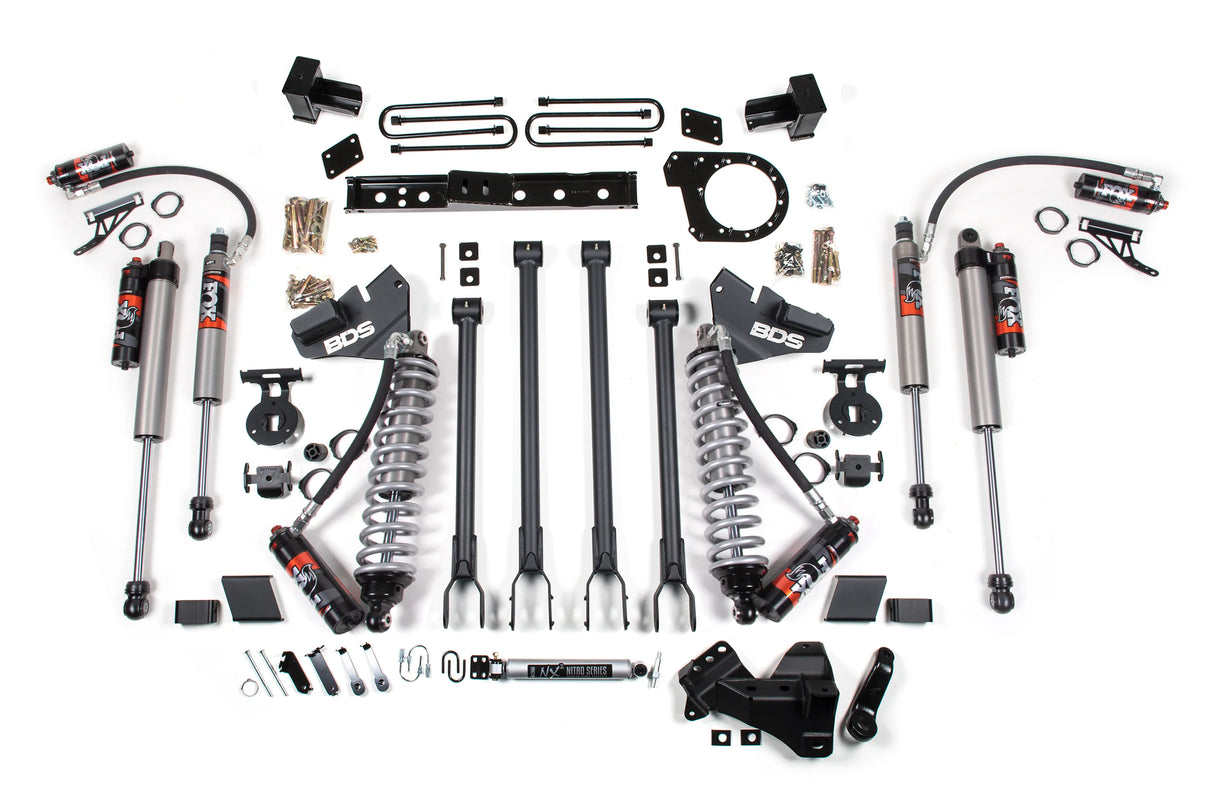 2020-2022 Super Duty 7" Lift FOX 2.5 PE 4-Link Conversion | Dirty Garage